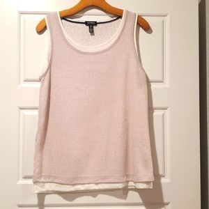 Tavnia Double Layer Knit Top